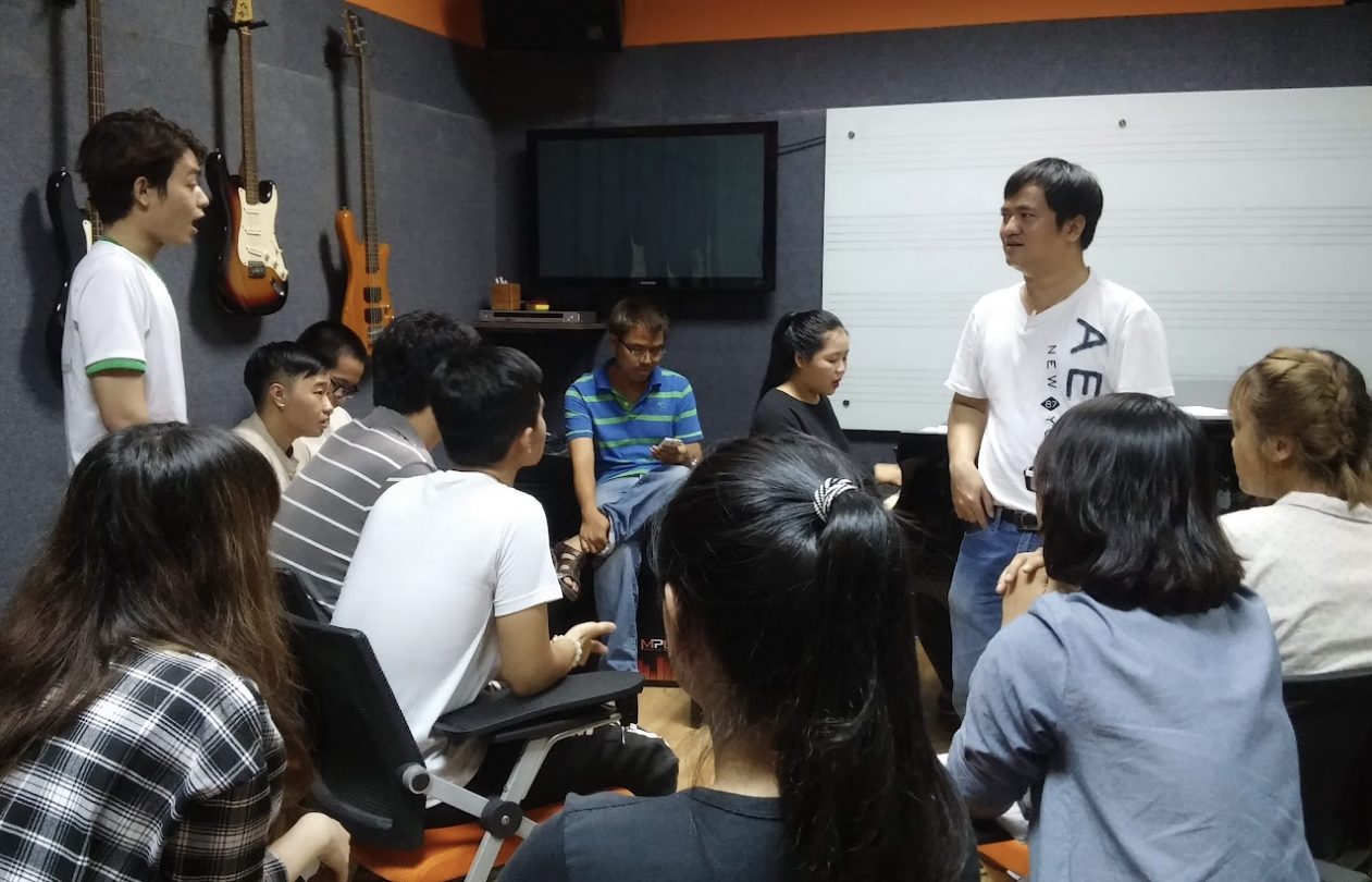 Choir and theory class